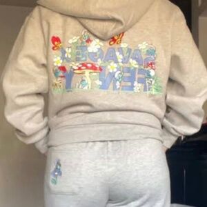 Savage Fenty Smurf sweatsuit
